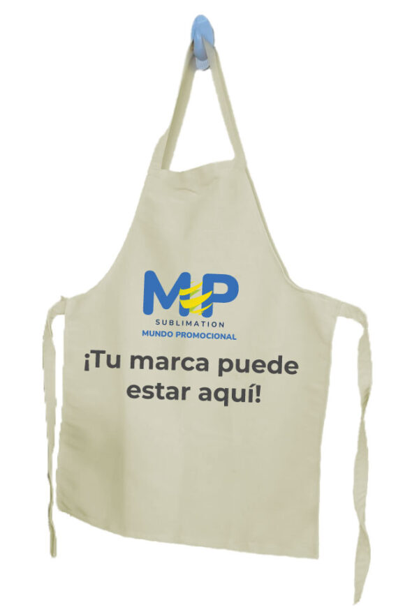 COMBO DELANTAL Y MUG VIDRIO OPALIZADO SUBLIMABLES - Imagen 4