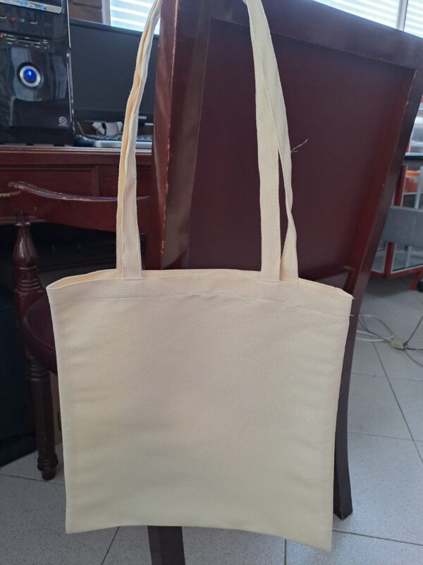 Bolsa Ecológica Beige Sublimable - Imagen 2